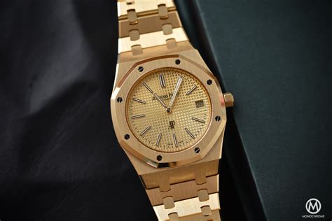 audemars piguet royal oak extra thin 15202 yellow gold|royal oak frosted gold selfwinding.